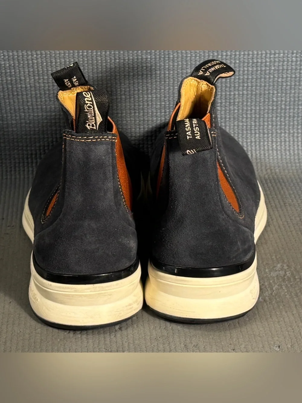 Blundstone 2147 Chelsea Sneaker Suede Boots Navy Blue Men’s Size 7.5